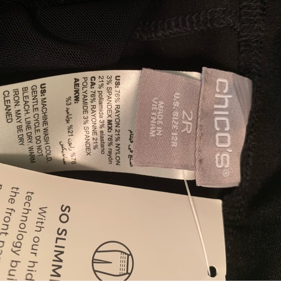 Chico’s black pants - Picture 4 of 6